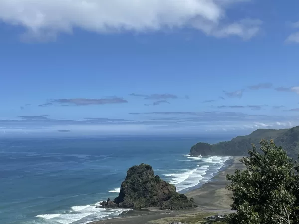 A view of Piha beach. A must visit when in Auckland.