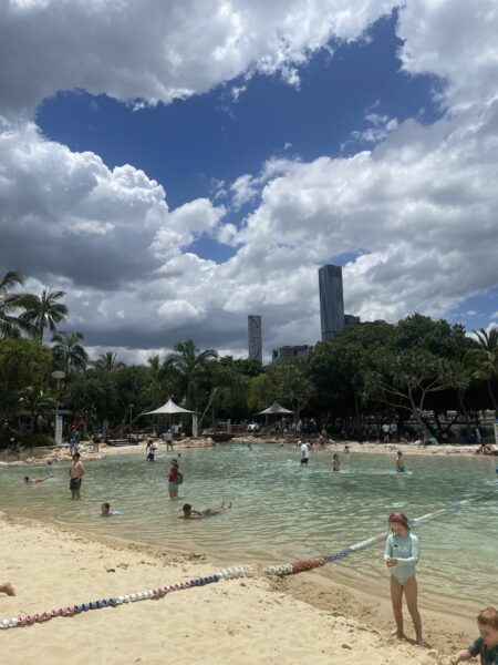 Streets Beach, South Bank, Brisbane - How many days is enough in Brisbane?